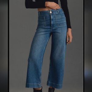 Maeve Colette High Rise Blue Jeans